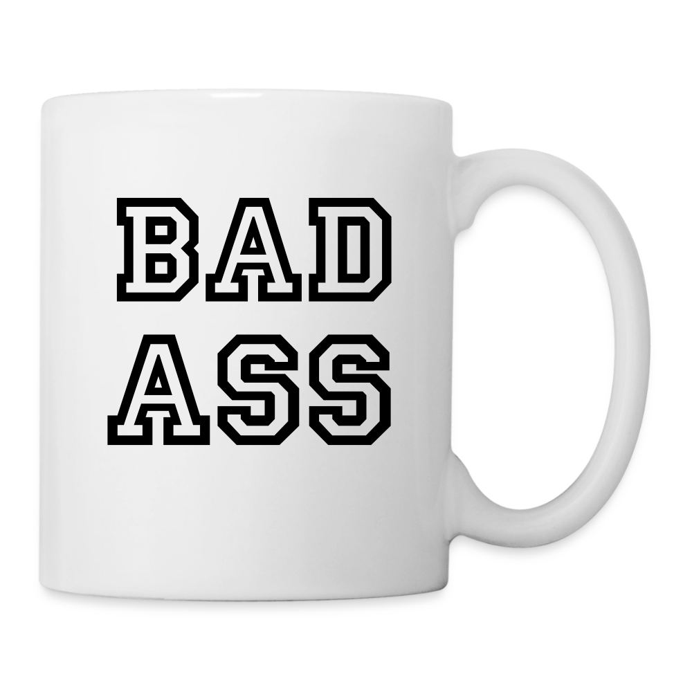 Mug BADASS - white
